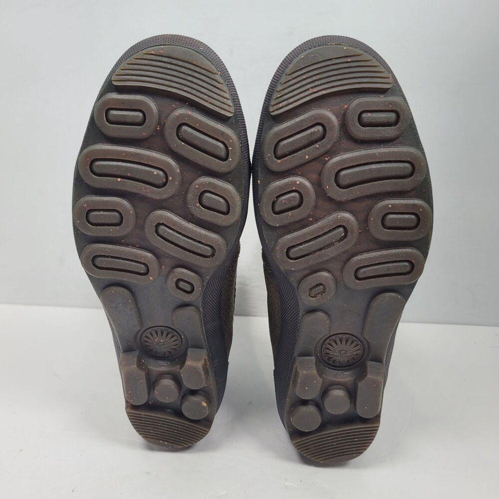 UGG Women's Brown Bellegarde Winter Rain Boots S/N 1001731 US Size 8 - Picture 10 of 11